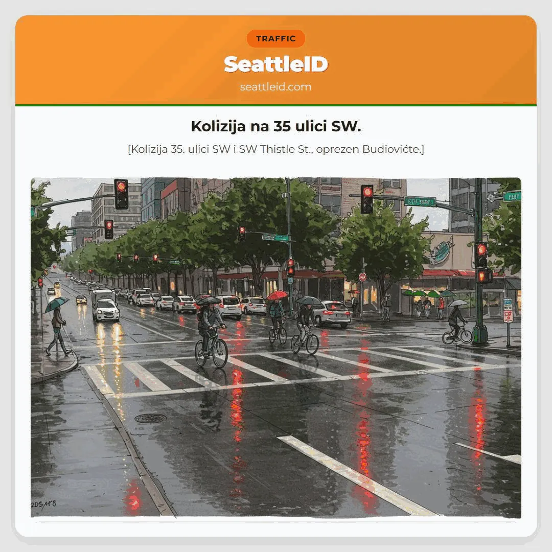 Kolizija na 35 ulici SW.