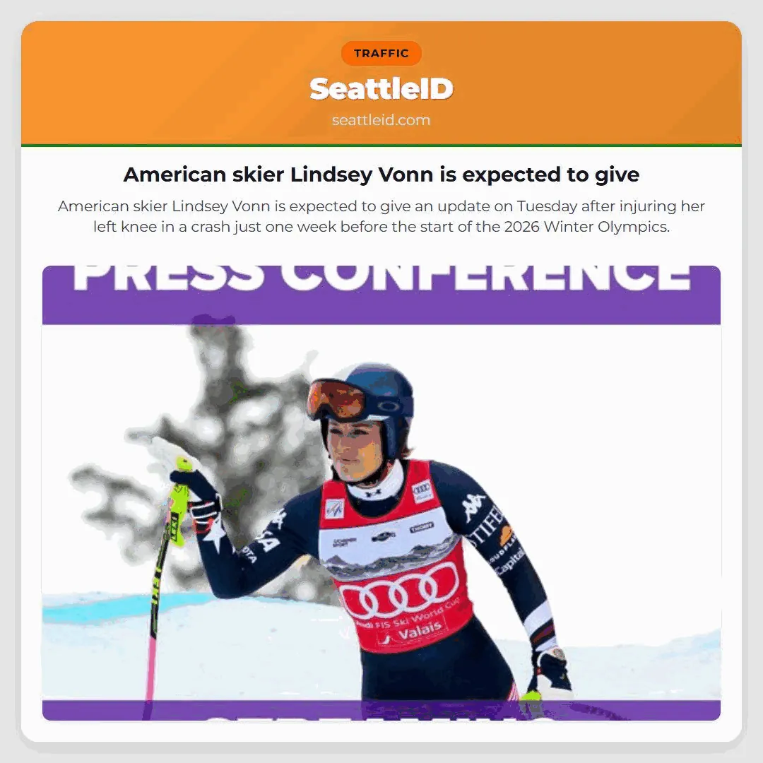 American skier Lindsey Vonn is expected to give
