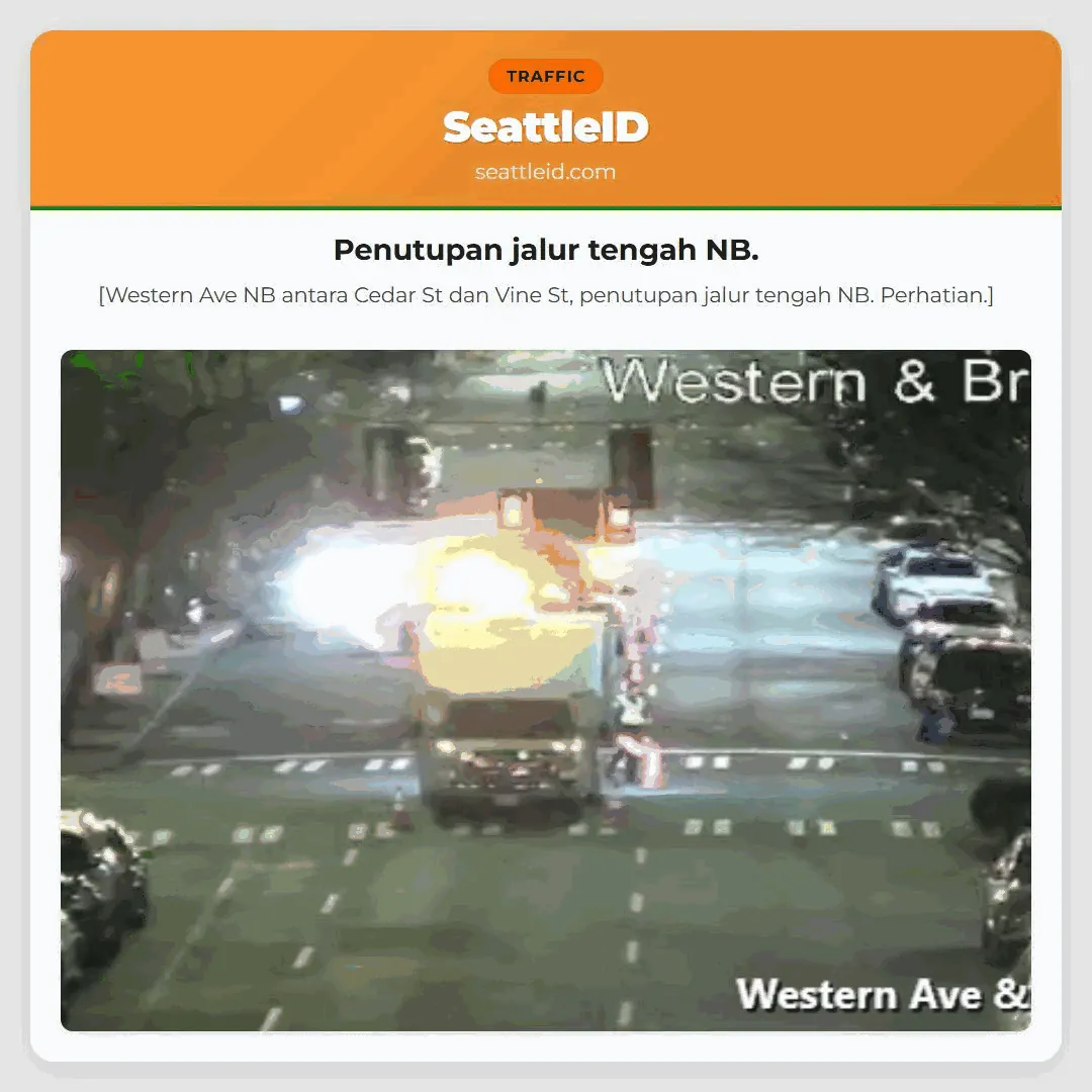 Penutupan jalur tengah NB.