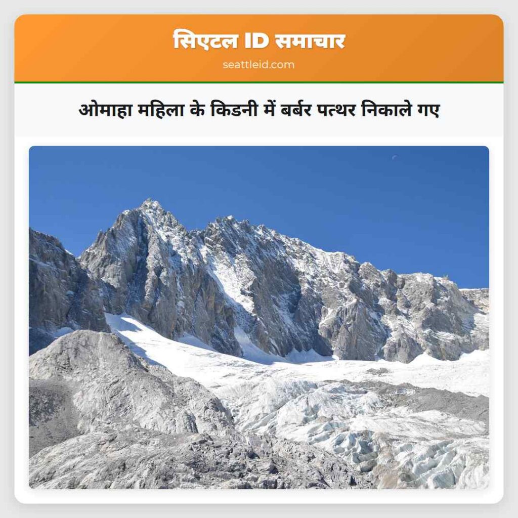ओमाहा महिला के किडनी में बर्बर पत्थर निकाले गए
