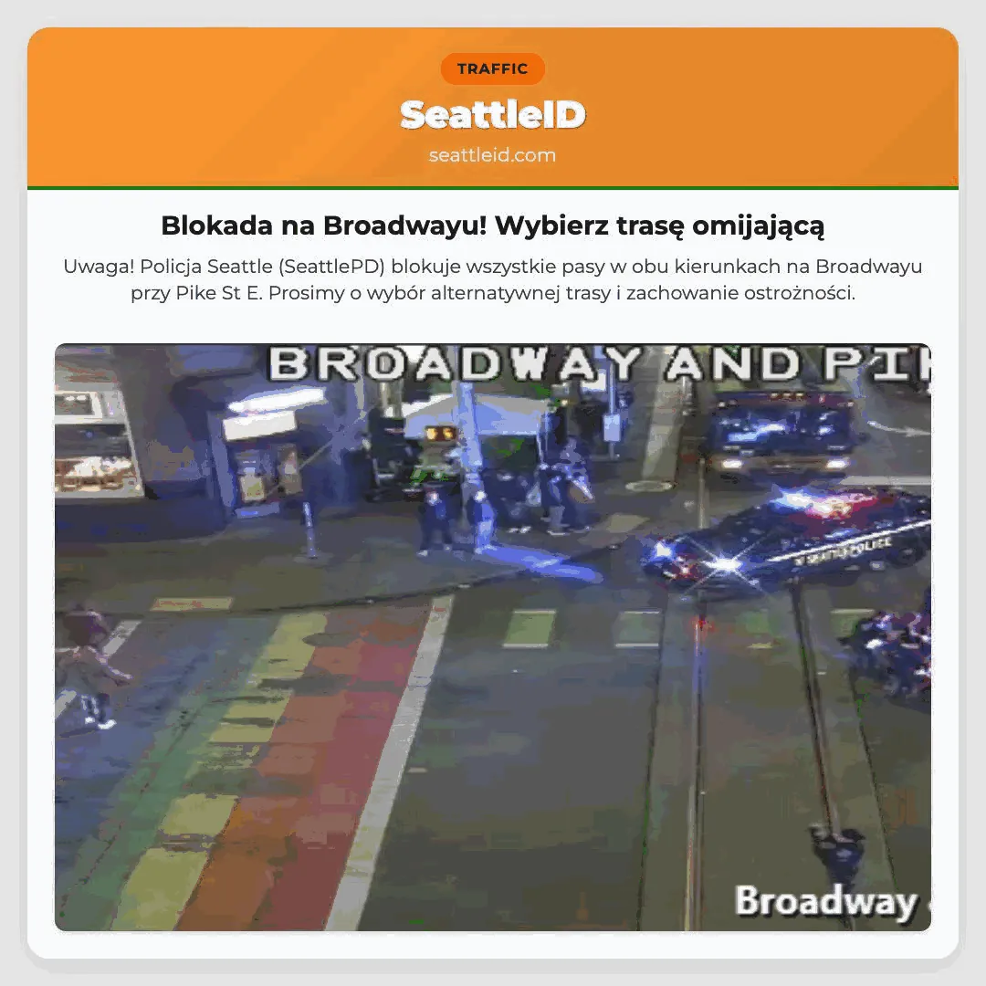 Blokada na Broadwayu! Wybierz trasę omijającą