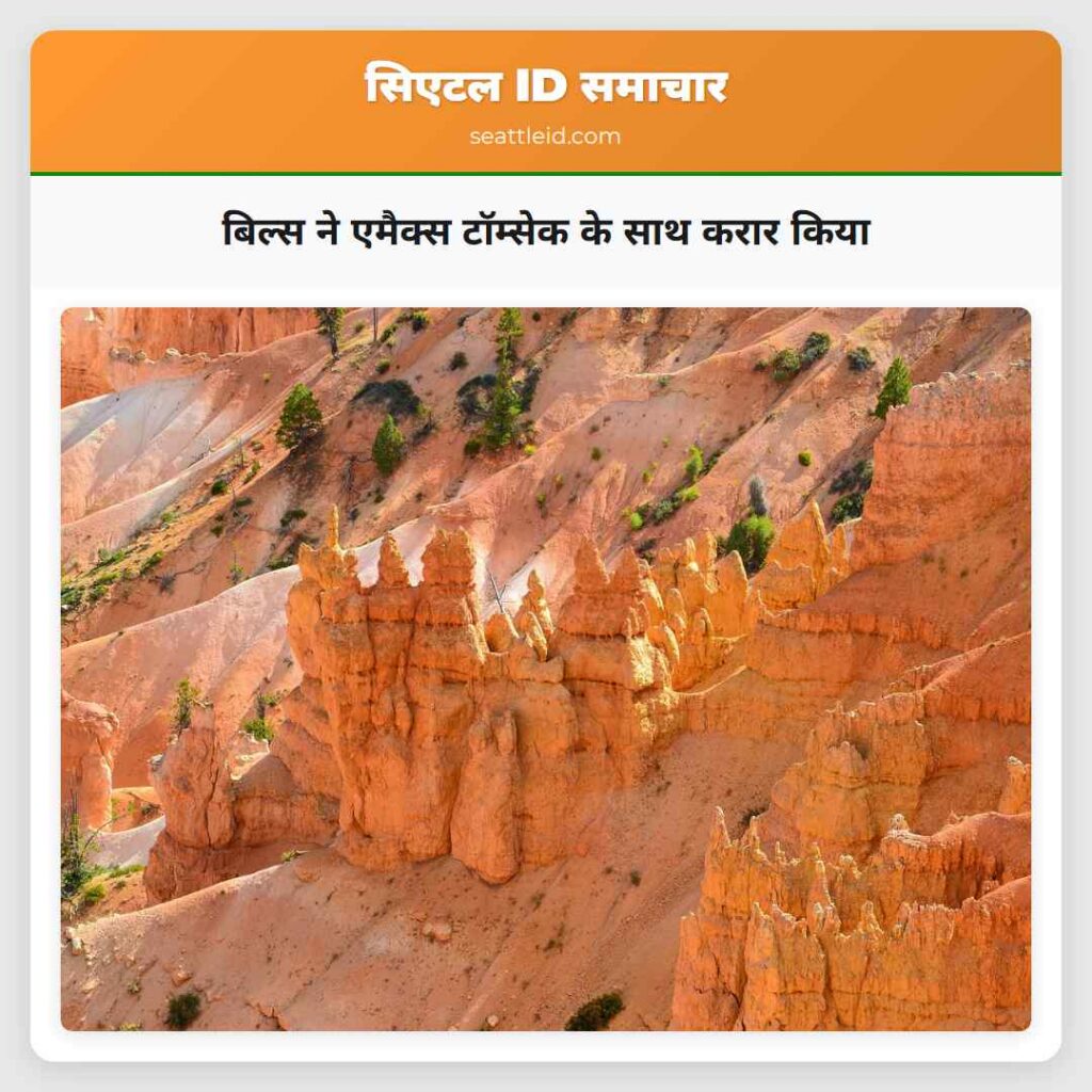 बिल्स ने एमैक्स टॉम्सेक के साथ करार किया
