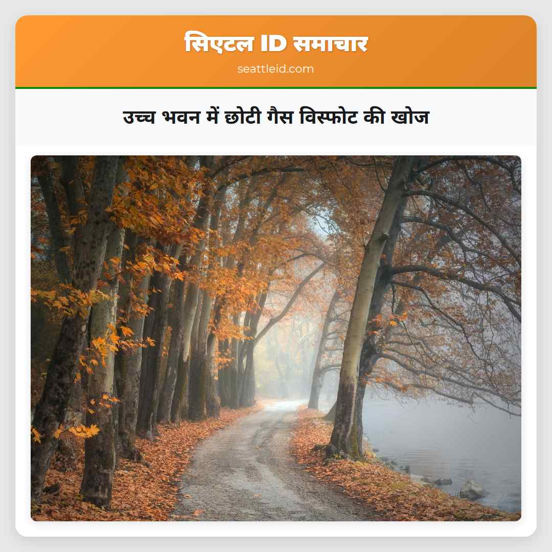 उच्च भवन में छोटी गैस विस्फोट की खोज