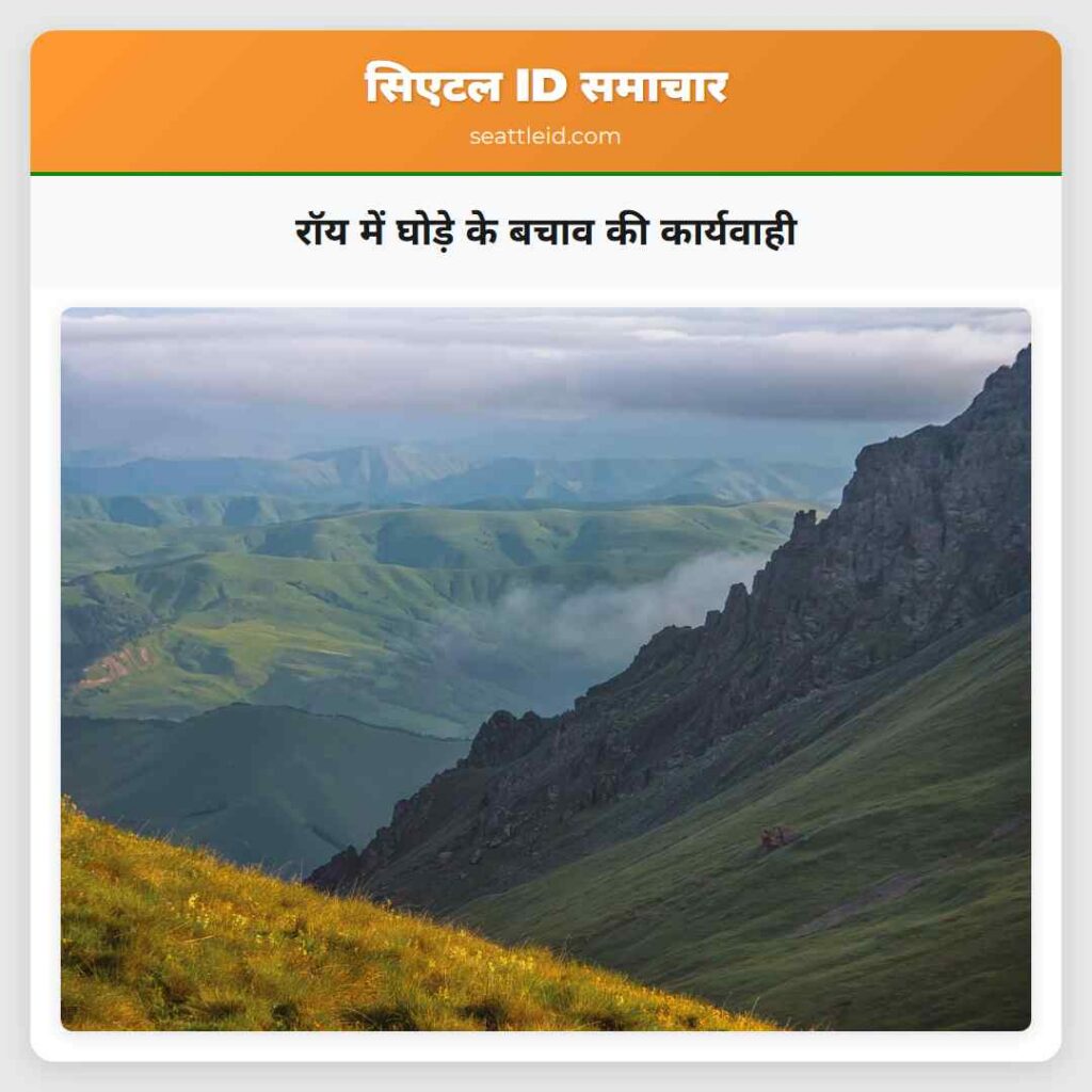 रॉय में घोड़े के बचाव की कार्यवाही