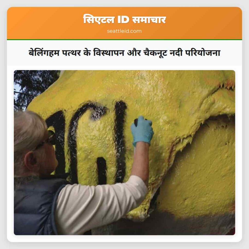 बेलिंगहम पत्थर के विस्थापन और चैकनूट नदी परियोजना