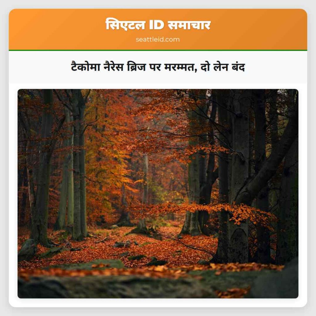 टैकोमा नैरेस ब्रिज पर मरम्मत, दो लेन बंद