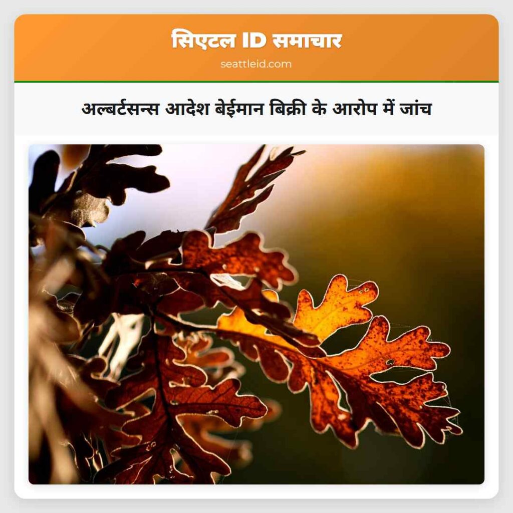 अल्बर्टसन्स आदेश बेईमान बिक्री के आरोप में जांच