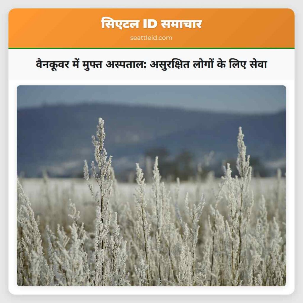 वैनकूवर में मुफ्त अस्पताल: असुरक्षित लोगों के लिए
