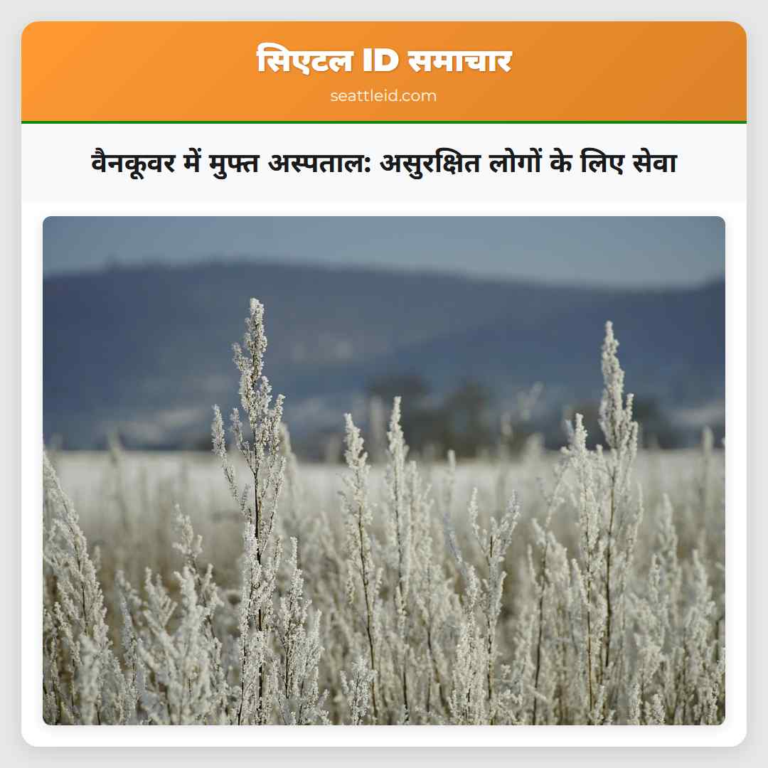 वैनकूवर में मुफ्त अस्पताल: असुरक्षित लोगों के लिए