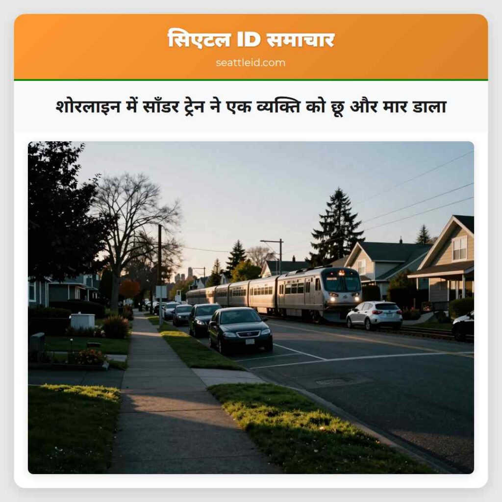 शोरलाइन में सॉंडर ट्रेन ने एक व्यक्ति को छू और