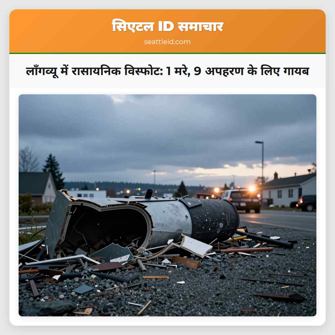 लॉंगव्यू में रासायनिक विस्फोट: 1 मरे, 9 अपहरण के