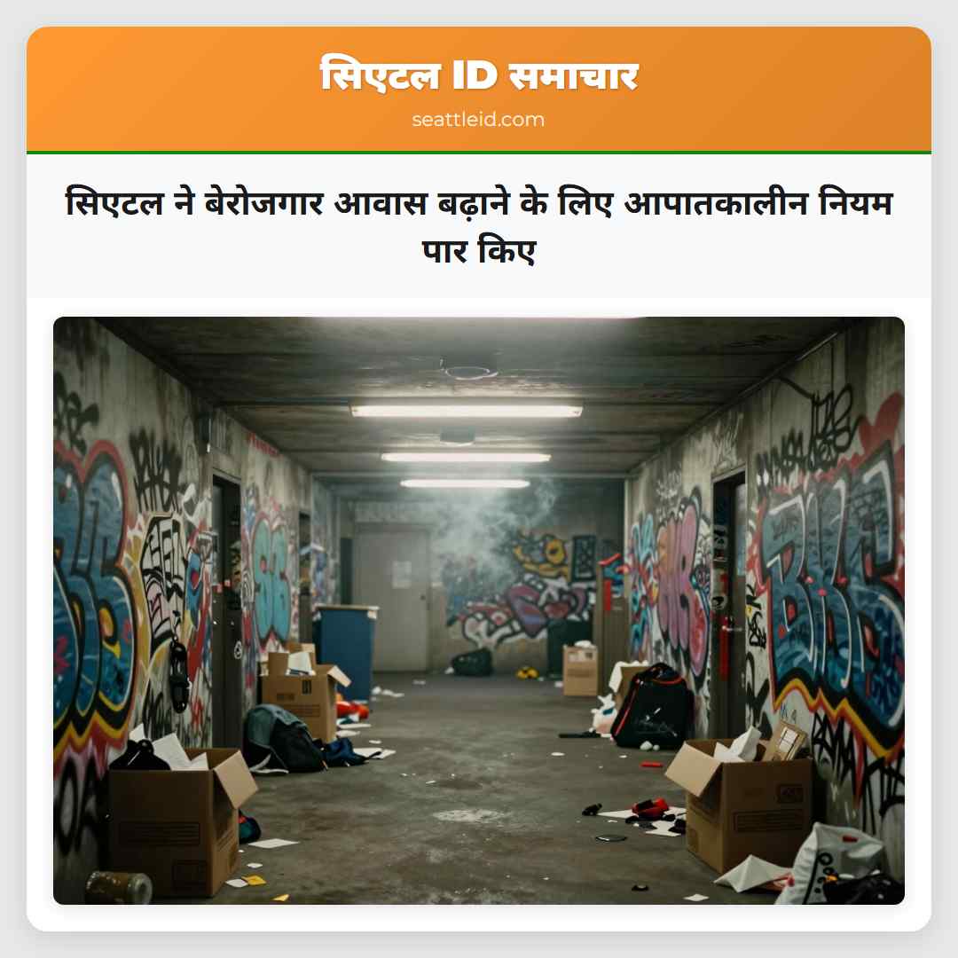 सिएटल ने बेरोजगार आवास बढ़ाने के लिए आपातकालीन