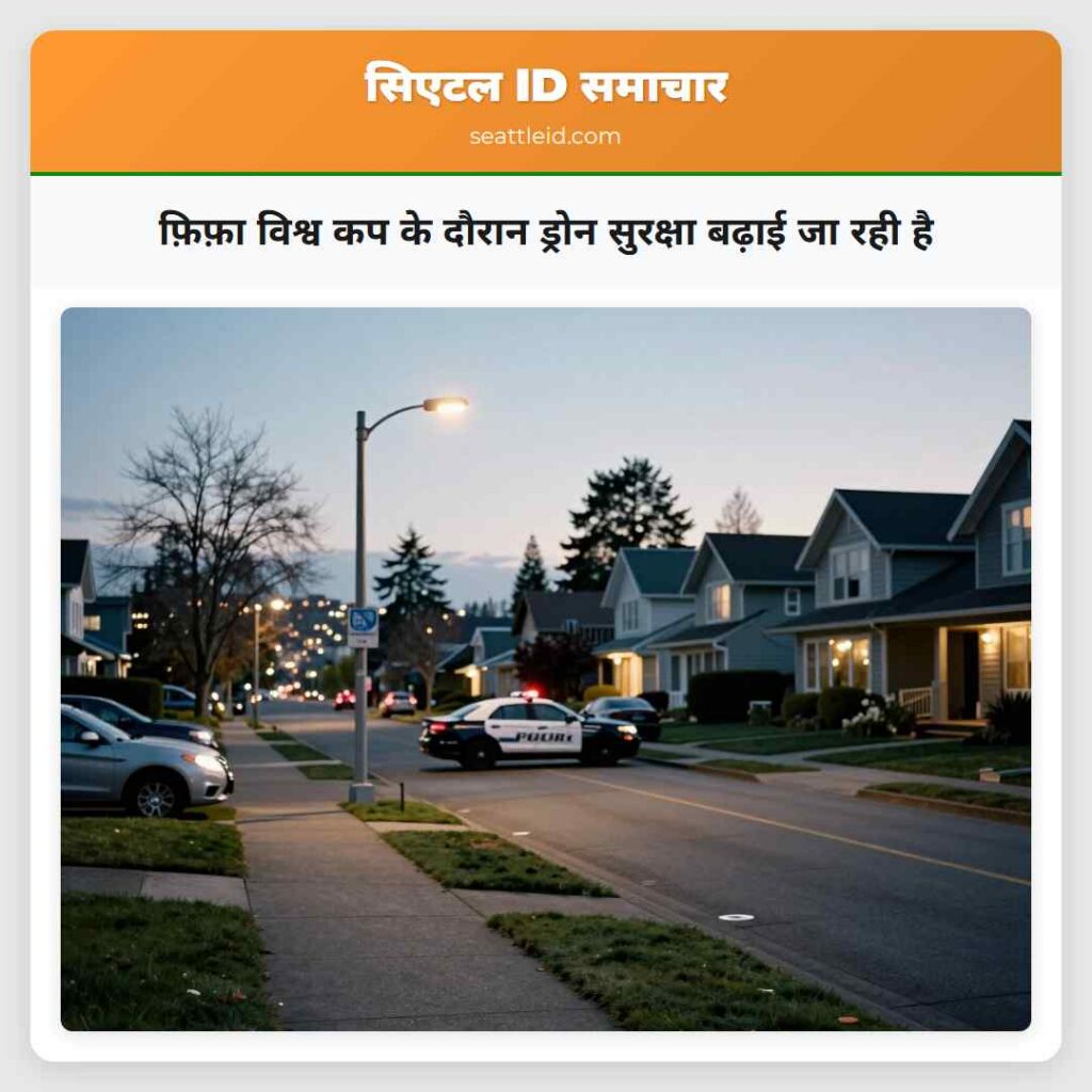 फ़िफ़ा विश्व कप के दौरान ड्रोन सुरक्षा बढ़ाई जा