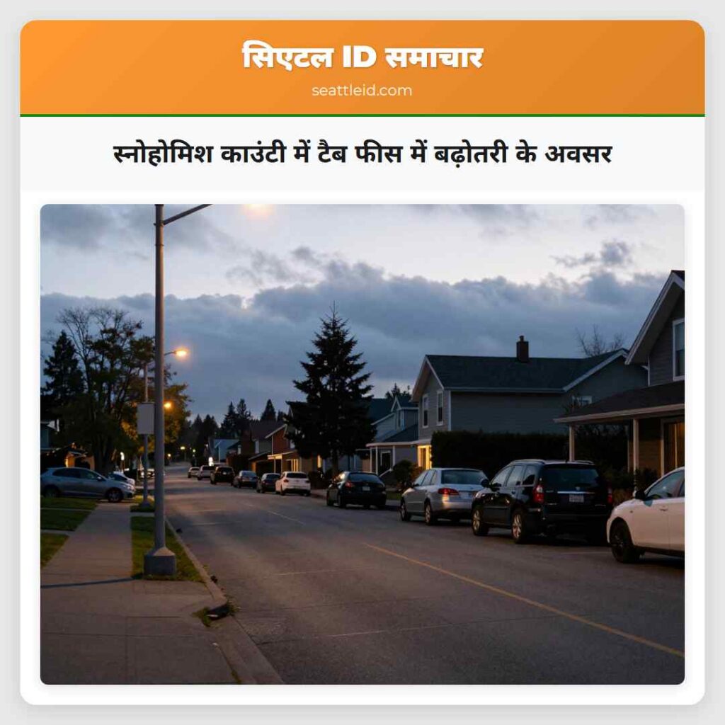 स्नोहोमिश काउंटी में टैब फीस में बढ़ोतरी के अवसर