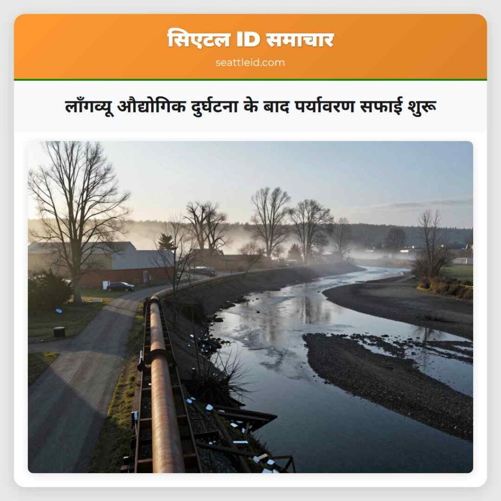 लॉंगव्यू औद्योगिक दुर्घटना के बाद पर्यावरण सफाई
