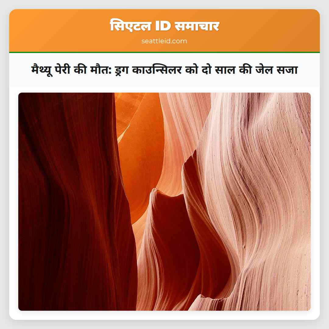 मैथ्यू पेरी की मौत: ड्रग काउन्सिलर को दो साल की