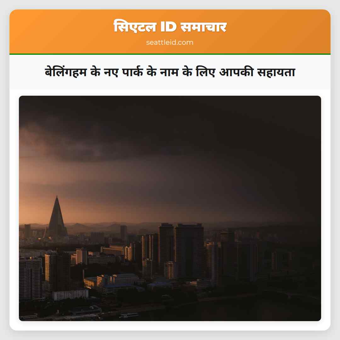 बेलिंगहम के नए पार्क के नाम के लिए आपकी सहायता