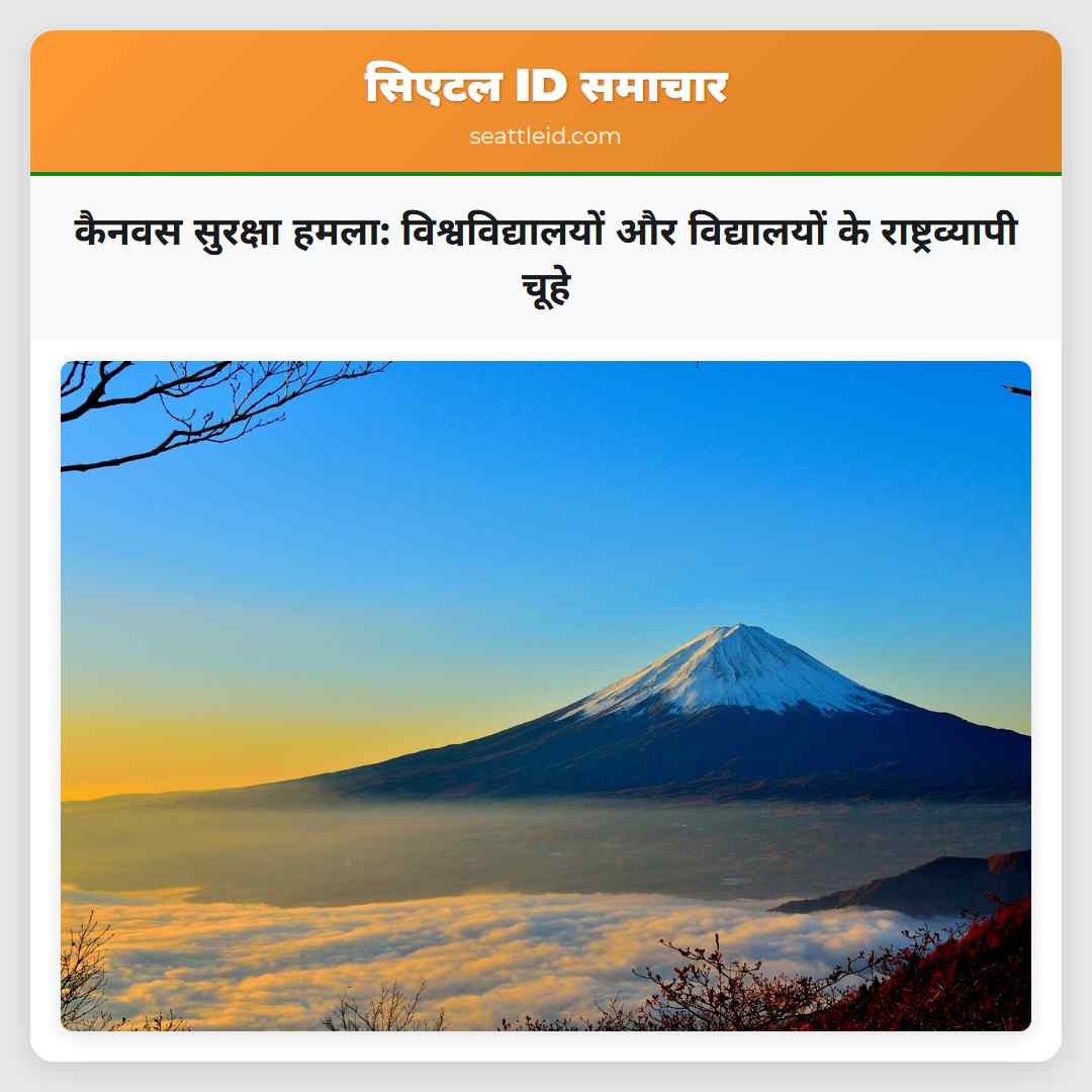 कैनवस सुरक्षा हमला: विश्वविद्यालयों और विद्यालयों