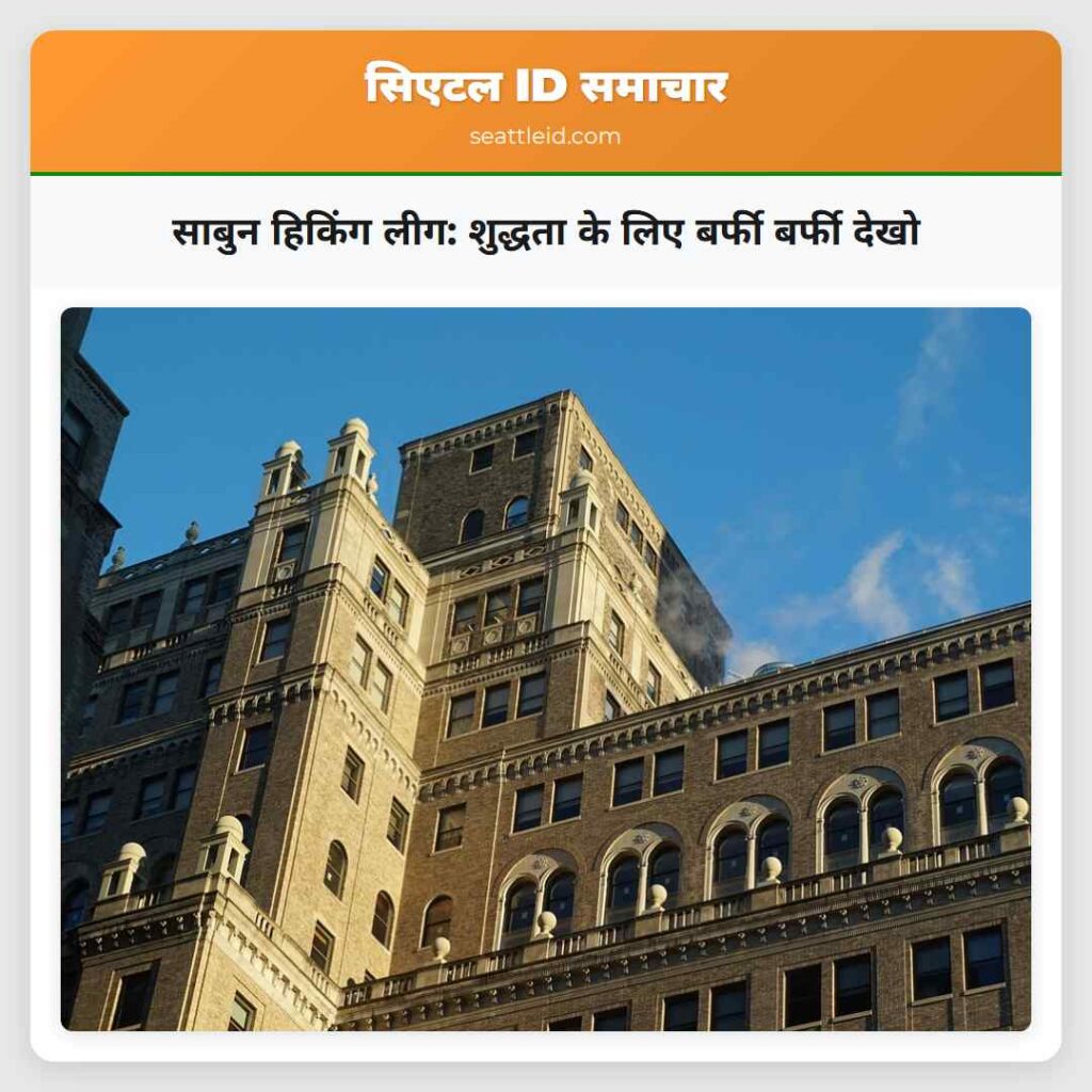 साबुन हिकिंग लीग: शुद्धता के लिए बर्फी बर्फी देखो