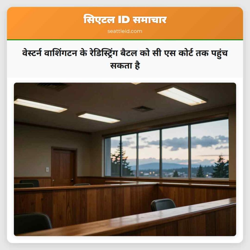 वेस्टर्न वाशिंगटन के रेडिस्ट्रिंग बैटल को सी एस