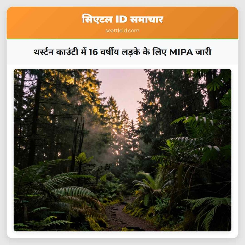 थर्स्टन काउंटी में 16 वर्षीय लड़के के लिए MIPA