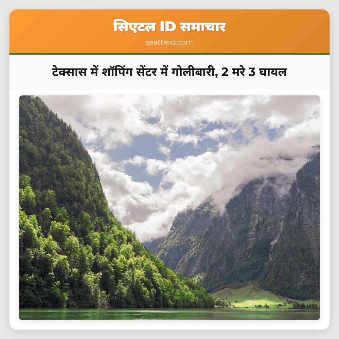टेक्सास में शॉपिंग सेंटर में गोलीबारी, 2 मरे 3