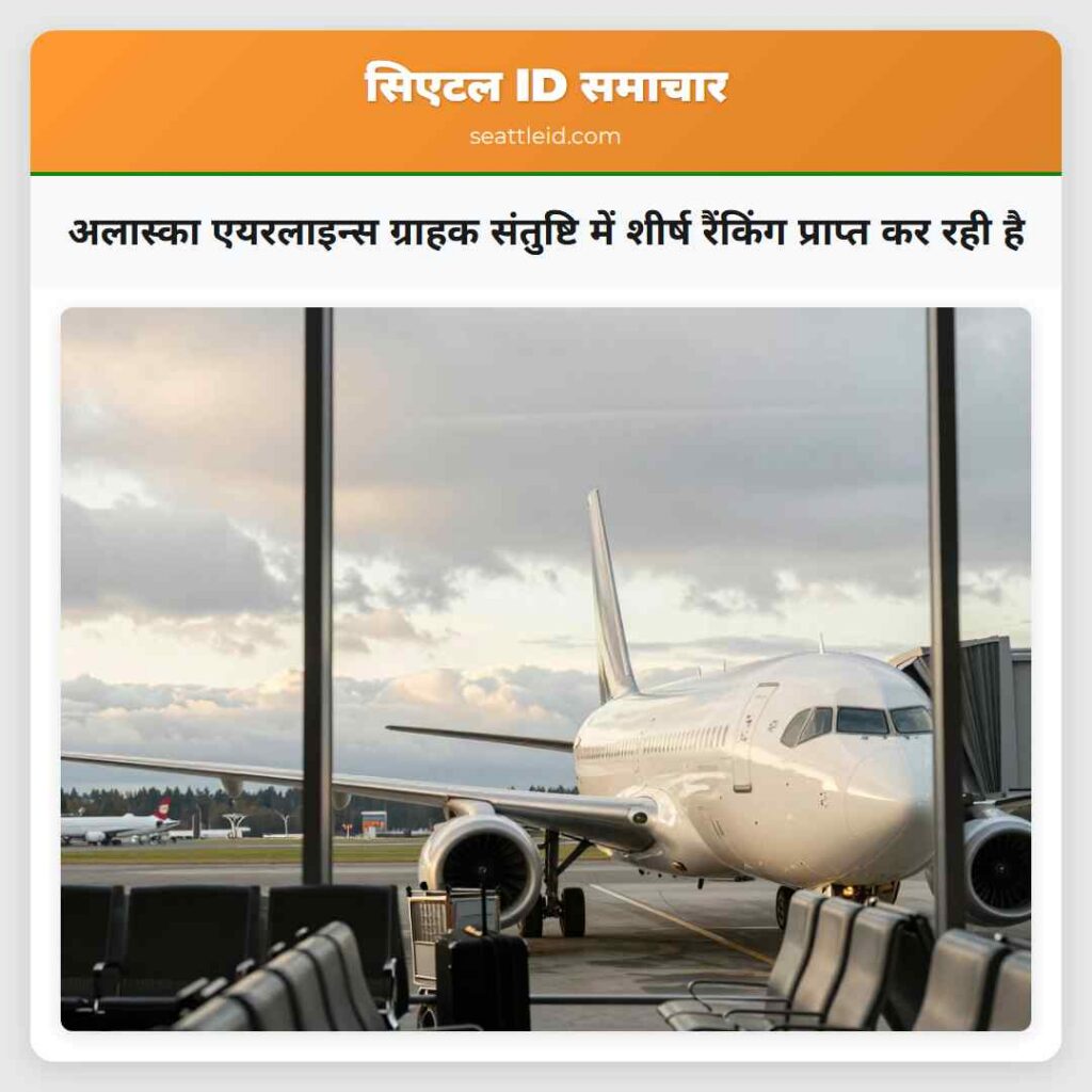 अलास्का एयरलाइन्स ग्राहक संतुष्टि में शीर्ष