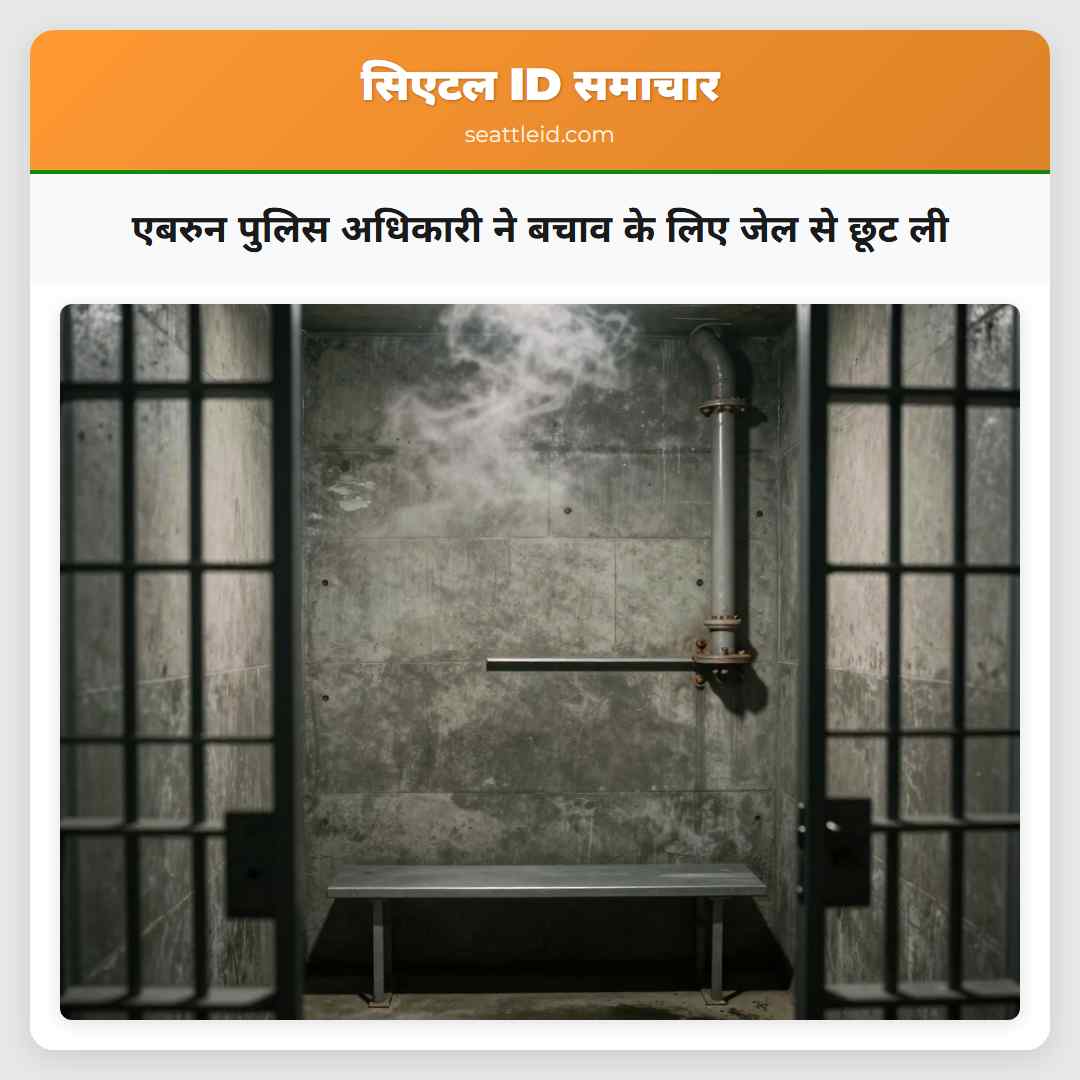 एबरुन पुलिस अधिकारी ने बचाव के लिए जेल से छूट ली