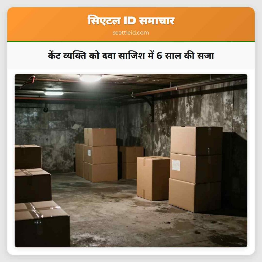 केंट व्यक्ति को दवा साजिश में 6 साल की सजा