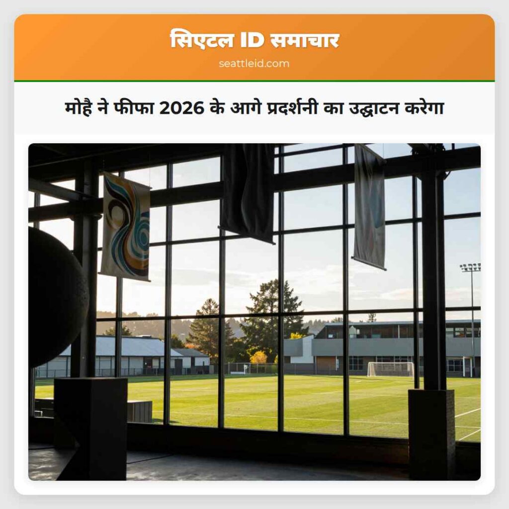 मोहै ने फीफा 2026 के आगे प्रदर्शनी का उद्घाटन