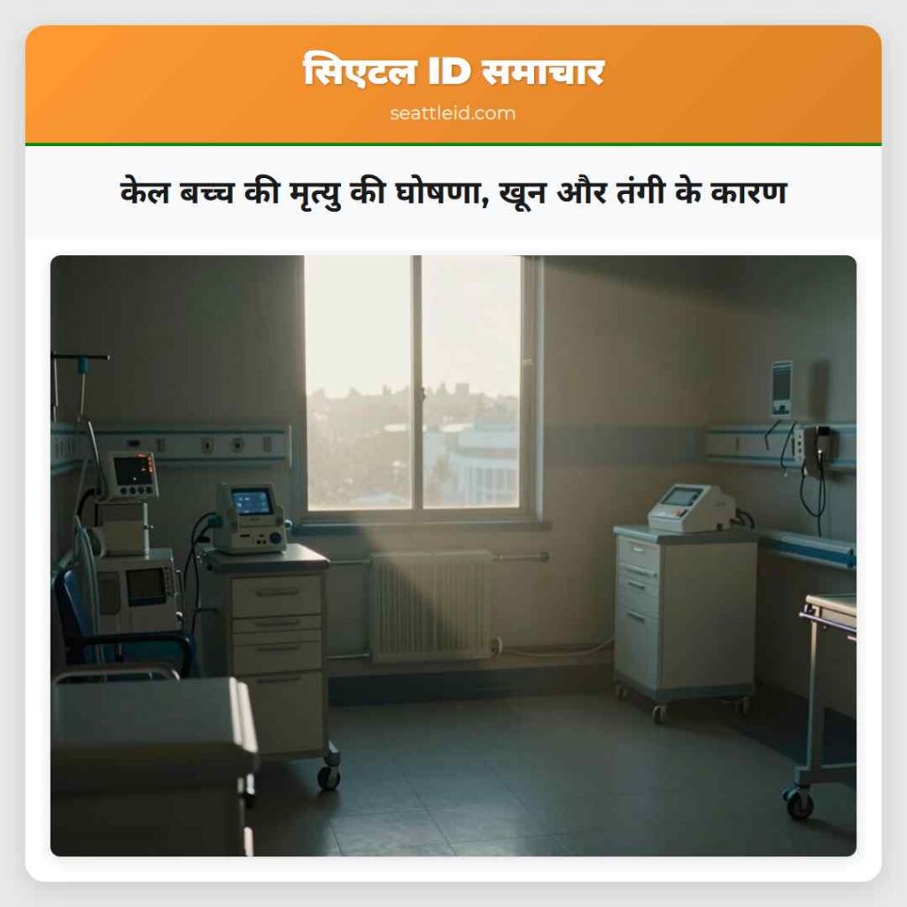 केल बच्च की मृत्यु की घोषणा, खून और तंगी के कारण