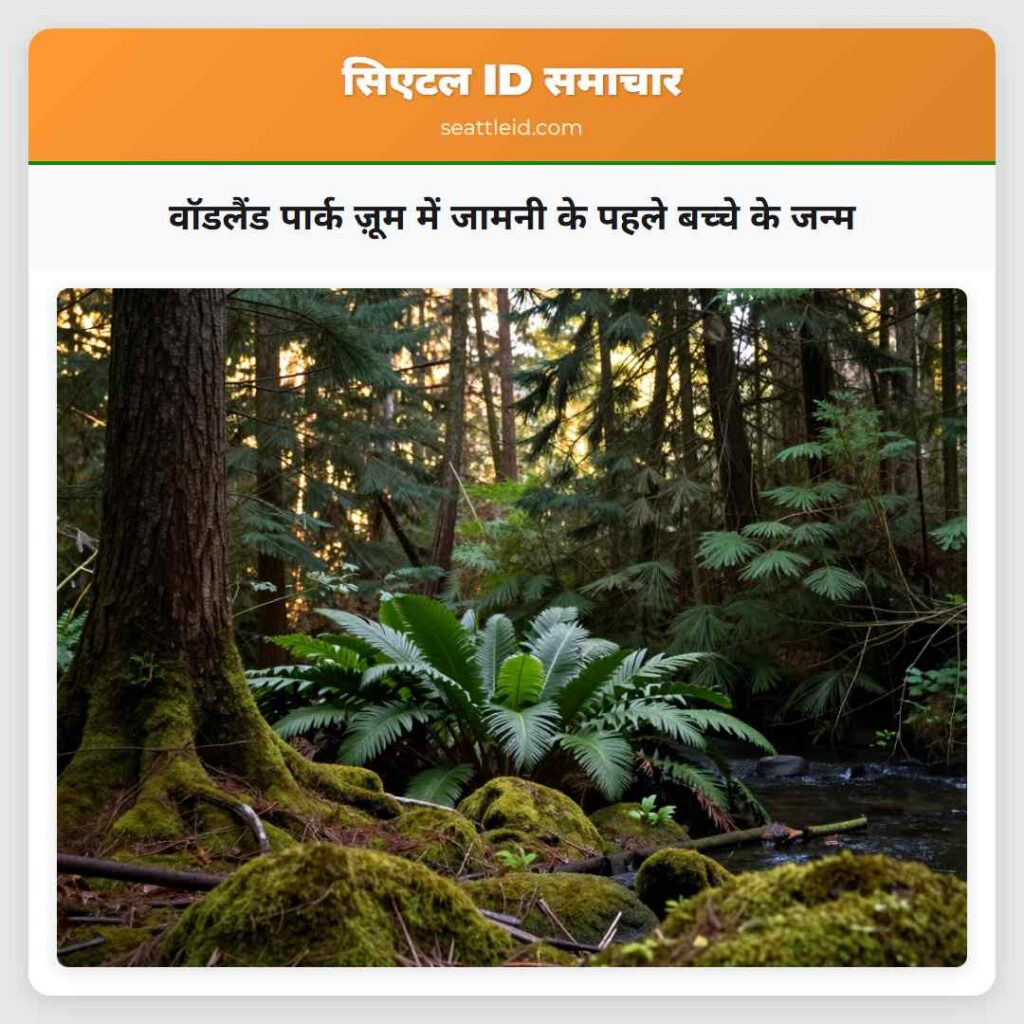 वॉडलैंड पार्क ज़ूम में जामनी के पहले बच्चे के जन्म