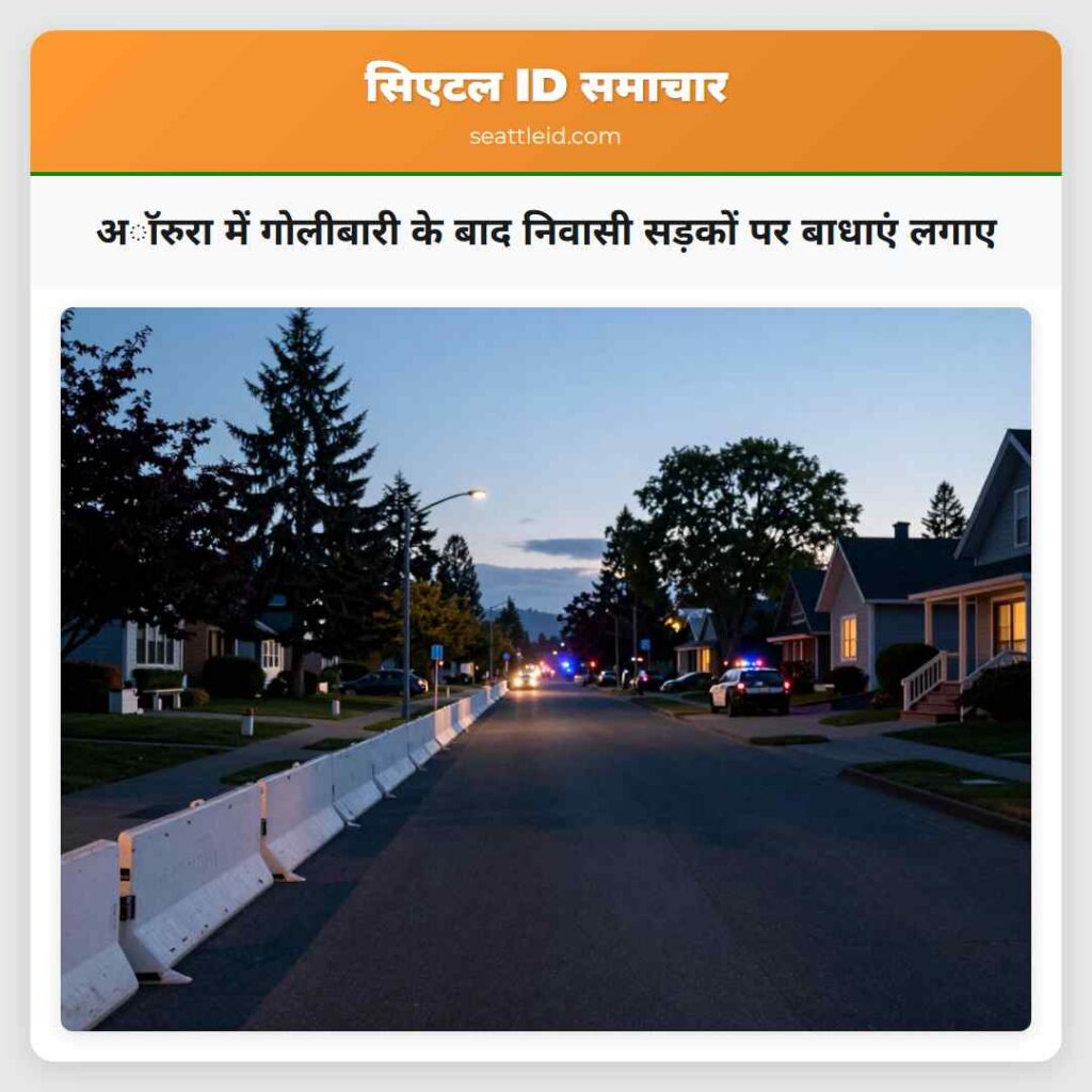 अॉरुरा में गोलीबारी के बाद निवासी सड़कों पर