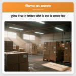 पुलिस ने $2.2 मिलियन चोरी के माल के बरामद किए