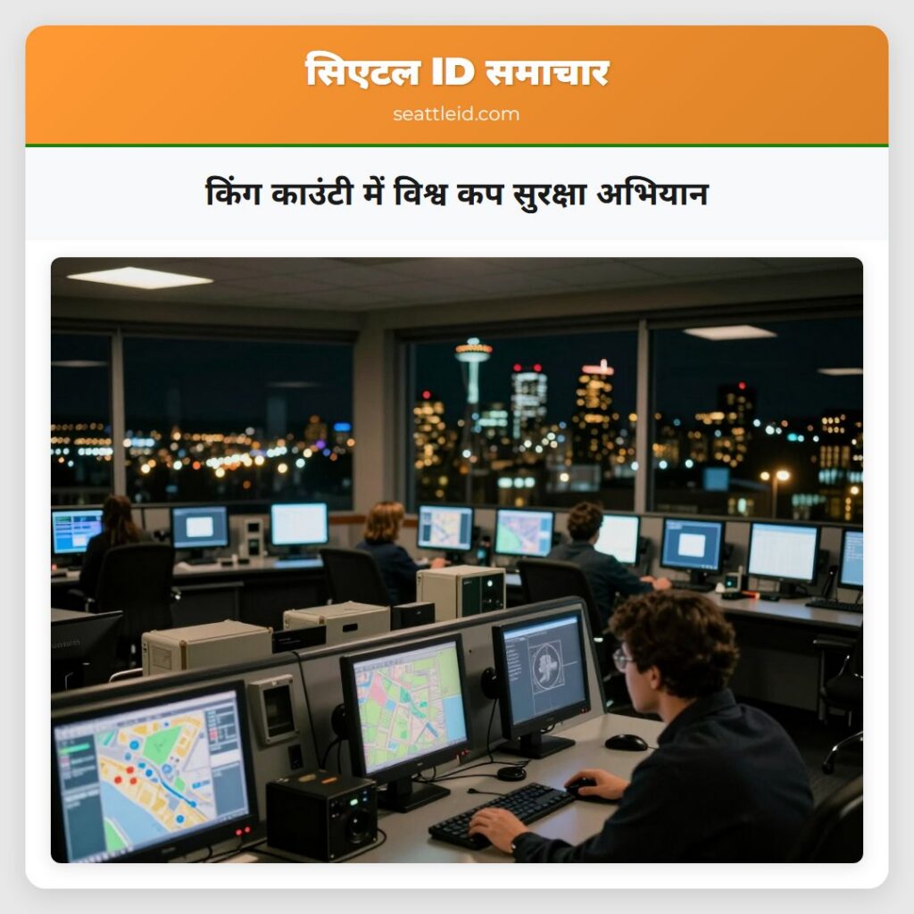 किंग काउंटी में विश्व कप सुरक्षा अभियान