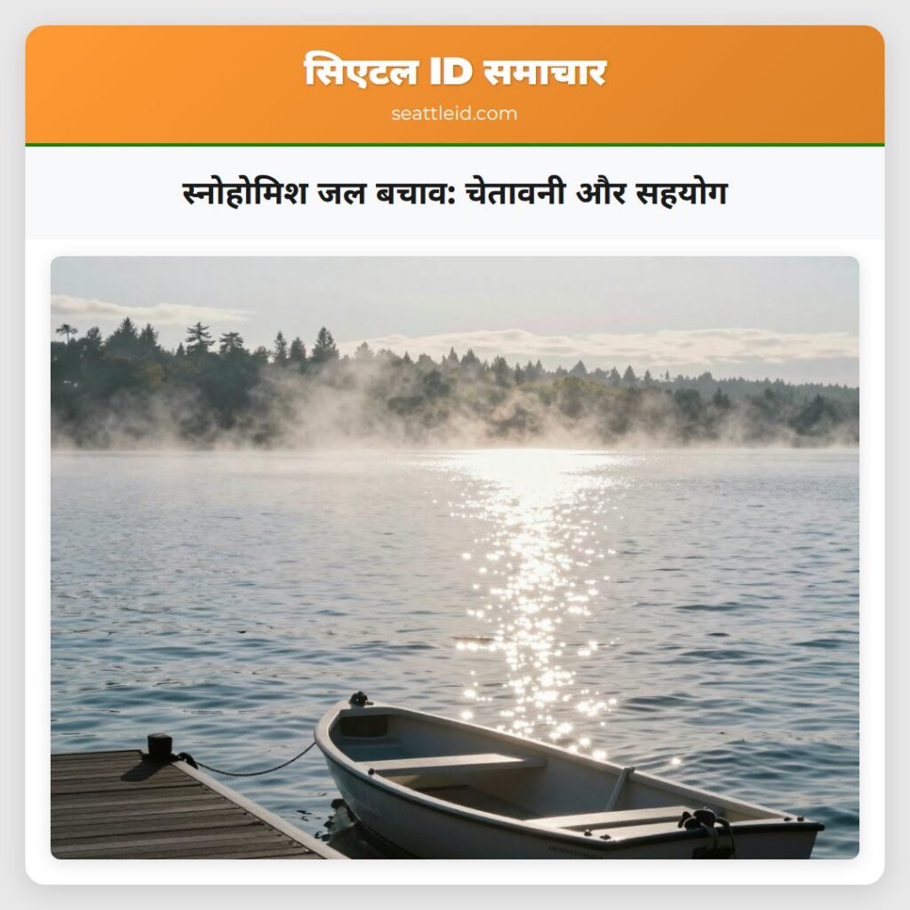 स्नोहोमिश जल बचाव: चेतावनी और सहयोग