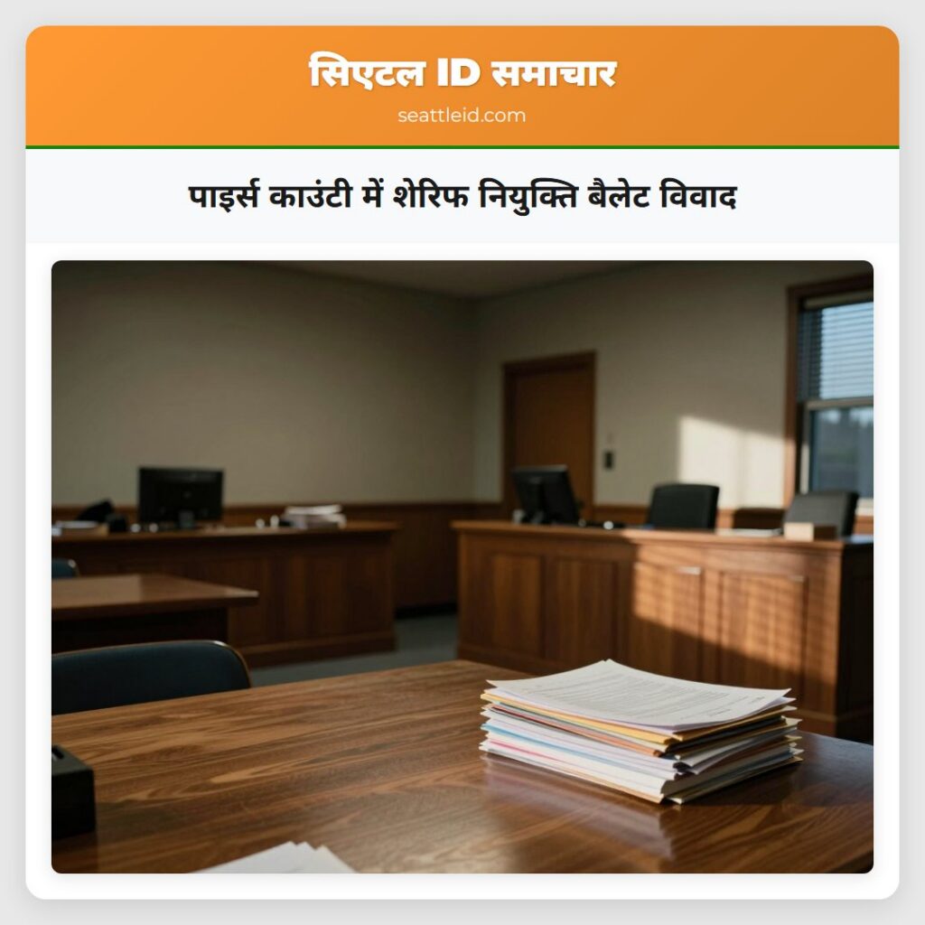 पाइर्स काउंटी में शेरिफ नियुक्ति बैलेट विवाद