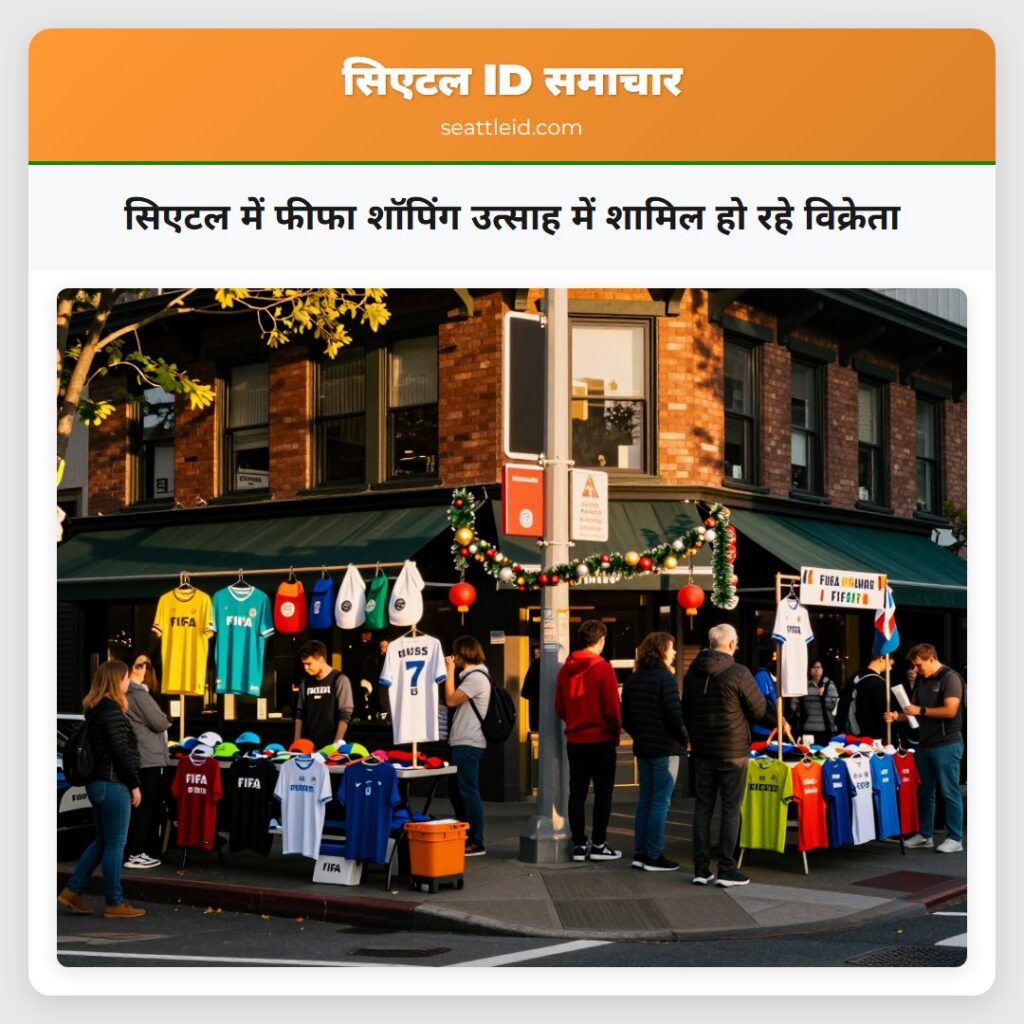 सिएटल में फीफा शॉपिंग उत्साह में शामिल हो रहे