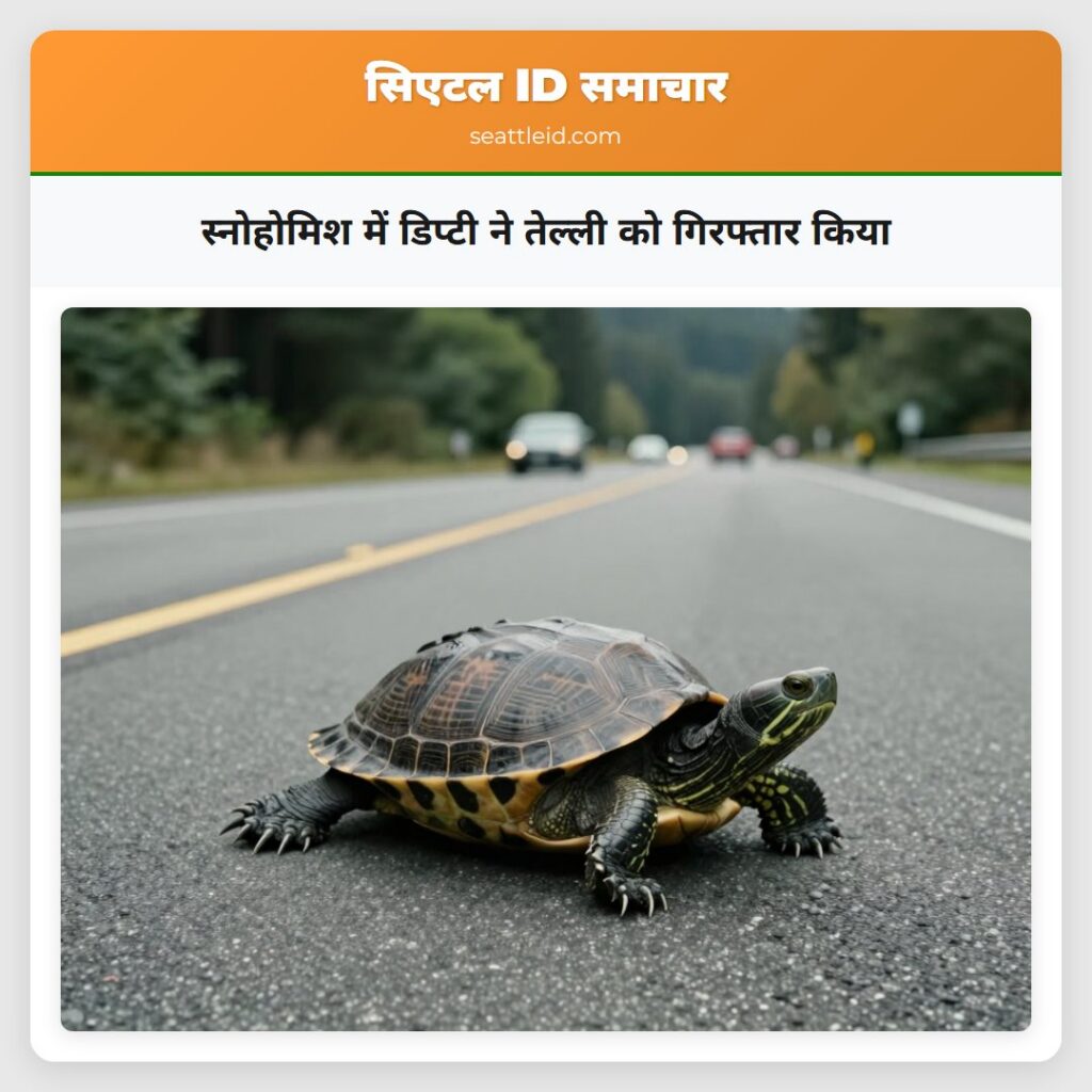 स्नोहोमिश में डिप्टी ने तेल्ली को गिरफ्तार किया