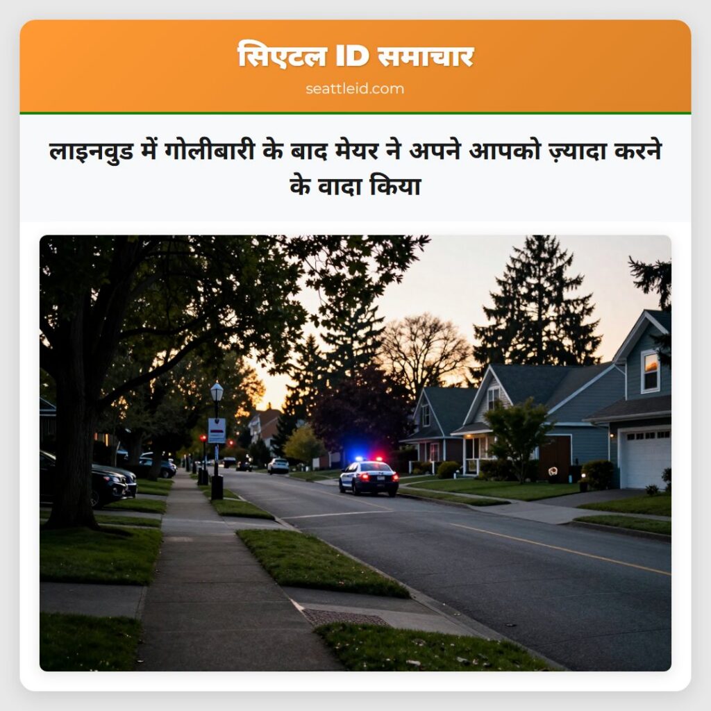 लाइनवुड में गोलीबारी के बाद मेयर ने अपने आपको