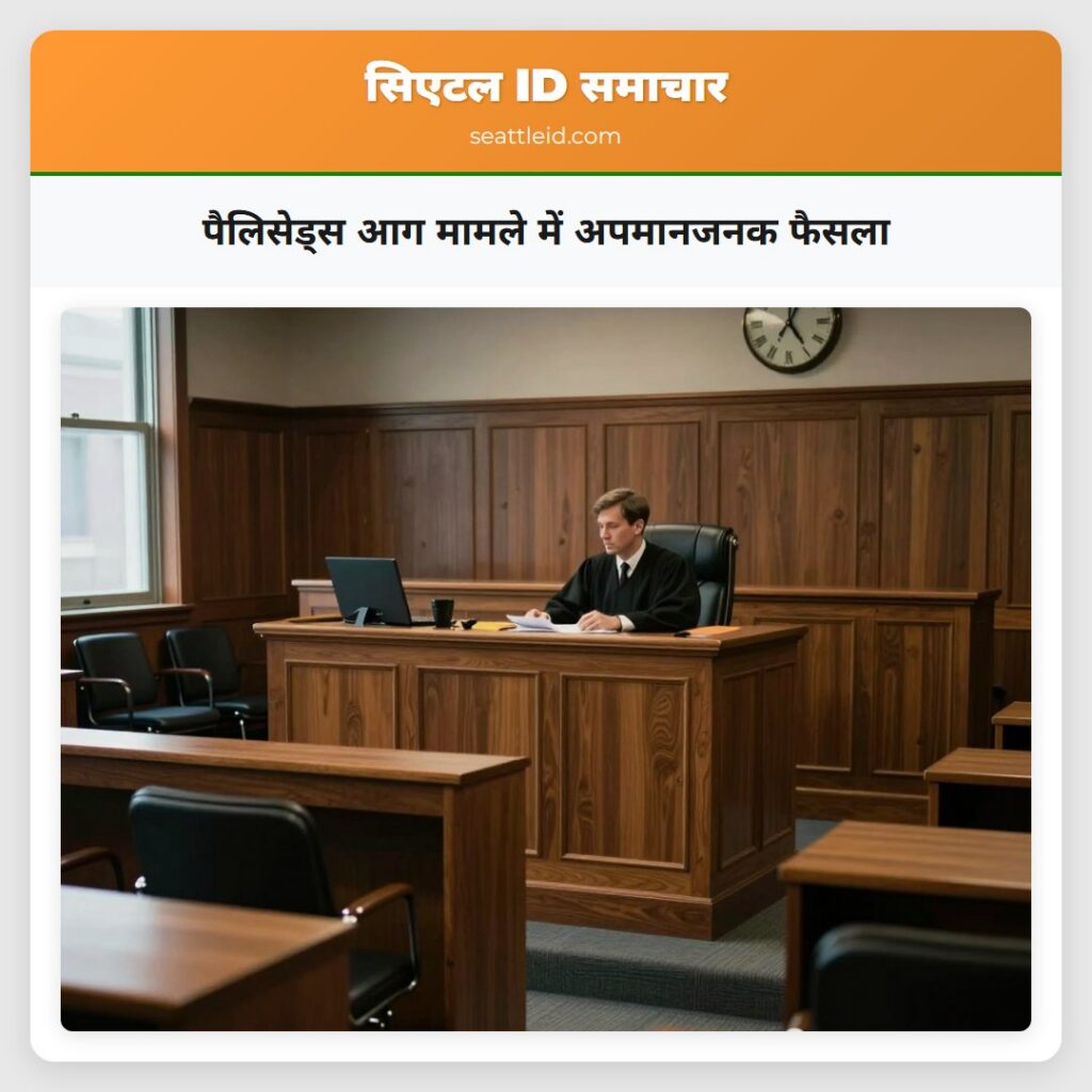 पैलिसेड्स आग मामले में अपमानजनक फैसला