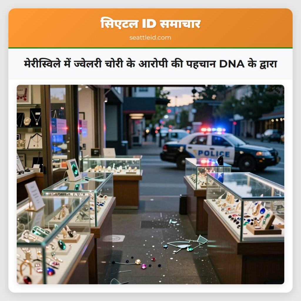 मेरीस्विले में ज्वेलरी चोरी के आरोपी की पहचान DNA