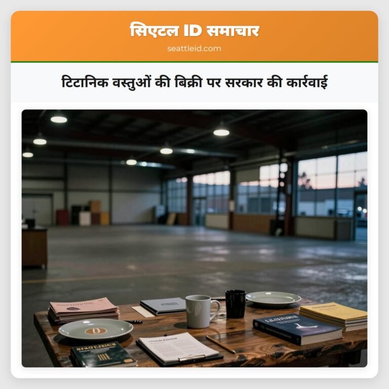 टिटानिक वस्तुओं की बिक्री पर सरकार की कार्रवाई