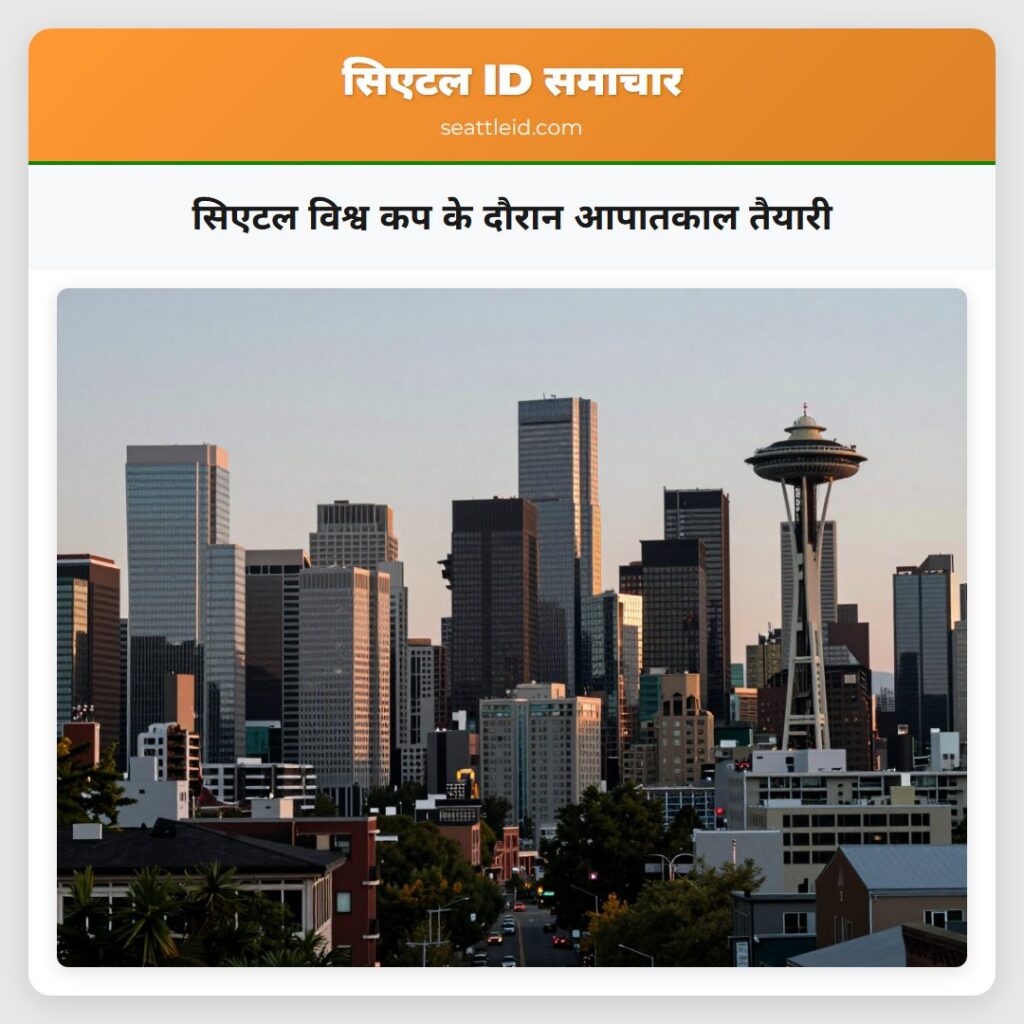 सिएटल विश्व कप के दौरान आपातकाल तैयारी