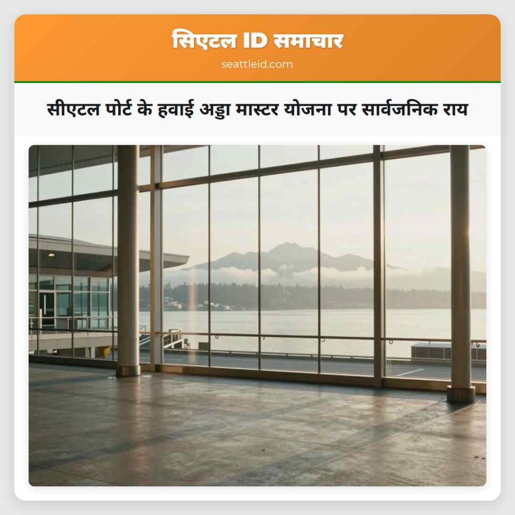 सीएटल पोर्ट के हवाई अड्डा मास्टर योजना पर