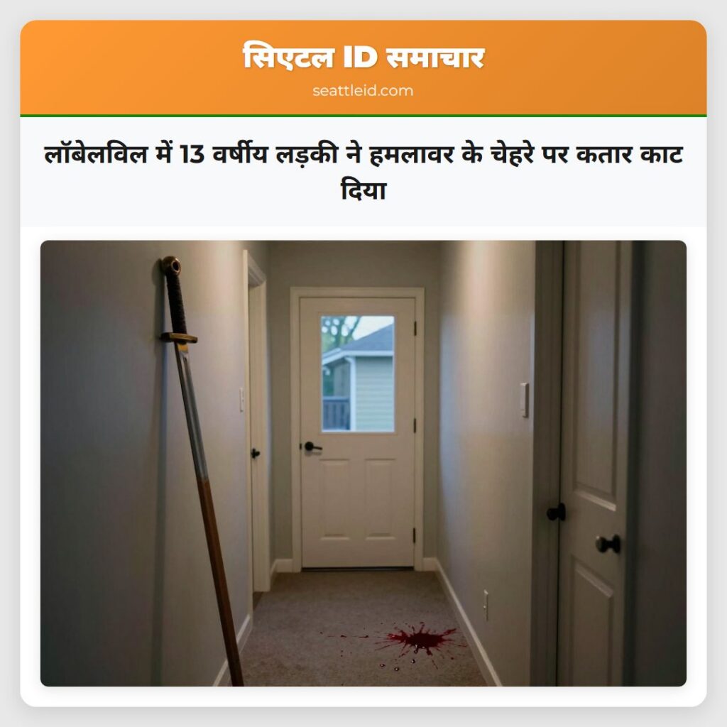 लॉबेलविल में 13 वर्षीय लड़की ने हमलावर के चेहरे