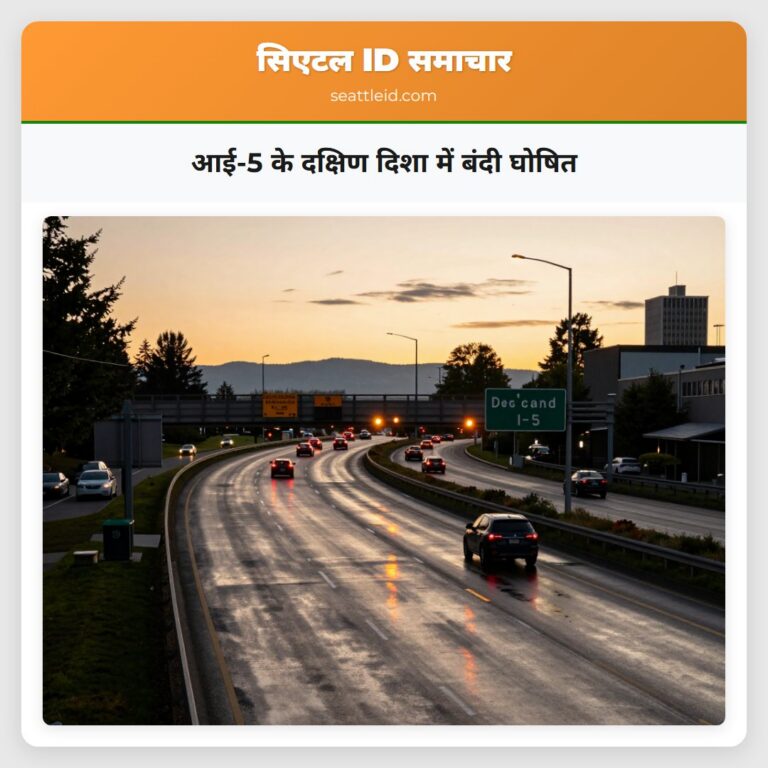 आई-5 के दक्षिण दिशा में बंदी घोषित