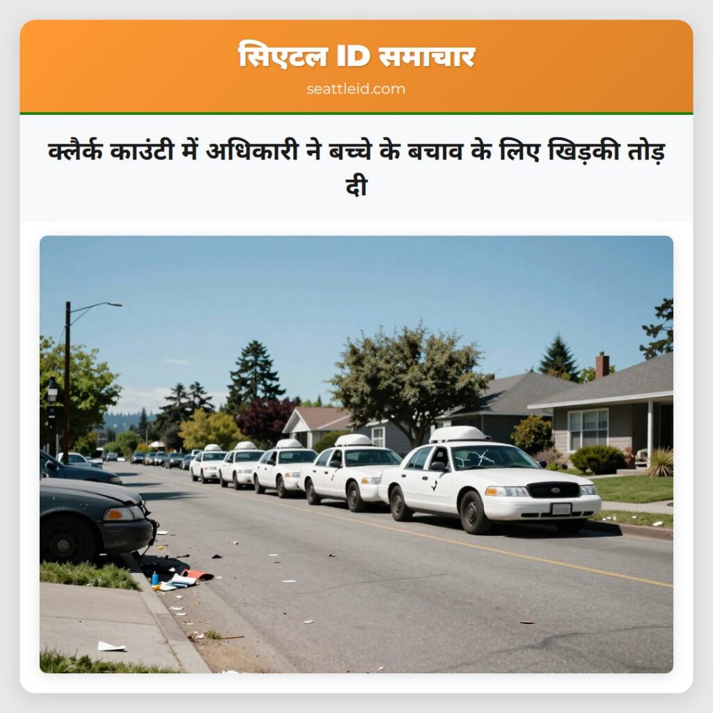 क्लैर्क काउंटी में अधिकारी ने बच्चे के बचाव के