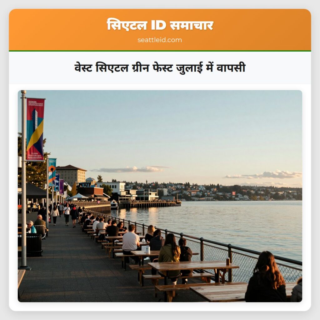 वेस्ट सिएटल ग्रीन फेस्ट जुलाई में वापसी