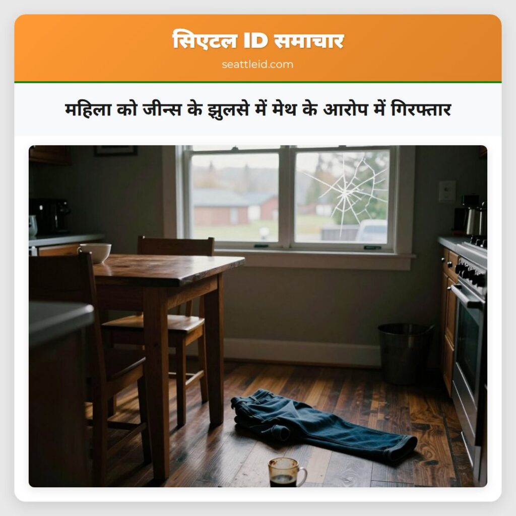 महिला को जीन्स के झुलसे में मेथ के आरोप में